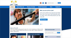 Desktop Screenshot of liftforlife.com.au