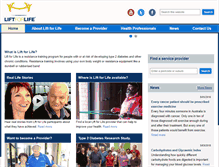 Tablet Screenshot of liftforlife.com.au